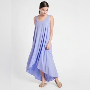 Athleta Presidio Sleeveless Dress Maxi Dress in Blue/Purple